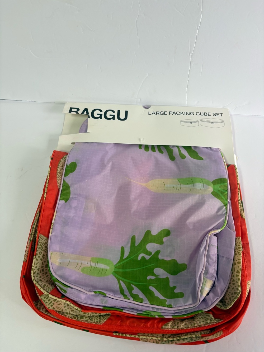NWT BAGGU Recycled Nylon Large Packing Cube Set - Picture 6 of 15